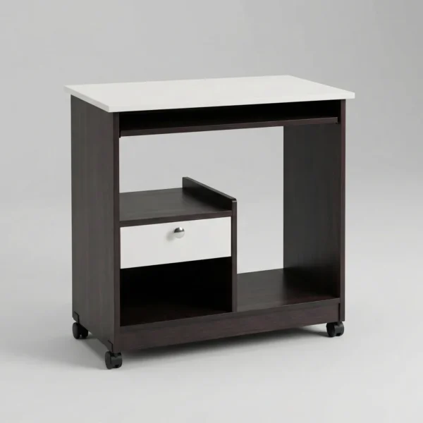 Nova GlideMate Computer Table | Compact Desk with Wheels