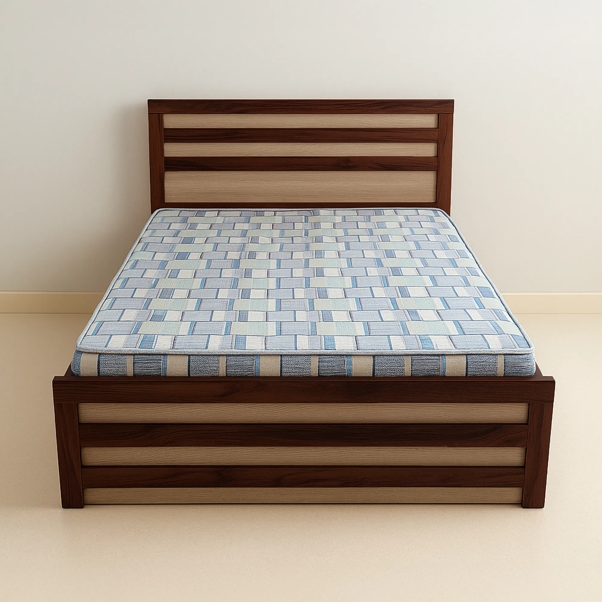 CedarStripe King Bed with Panel Headboard | Sai FurnTech