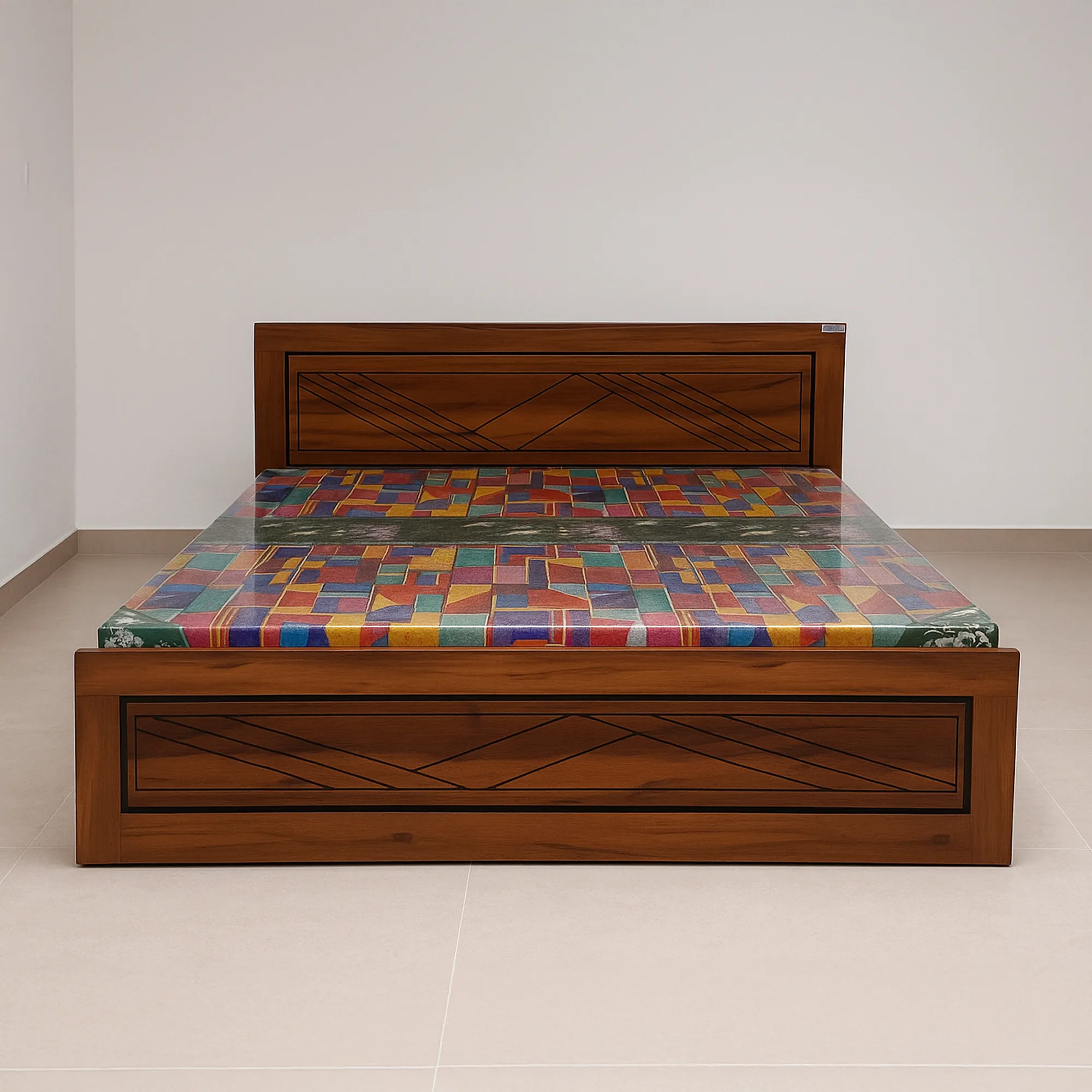LineaWood Bed | Walnut Designer Bed Frame