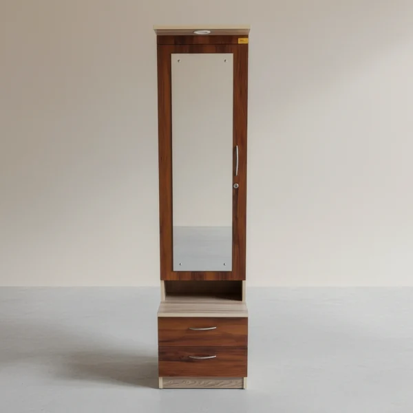 MapleGlow Slim Dressing Table with Mirror | Sai FurnTech