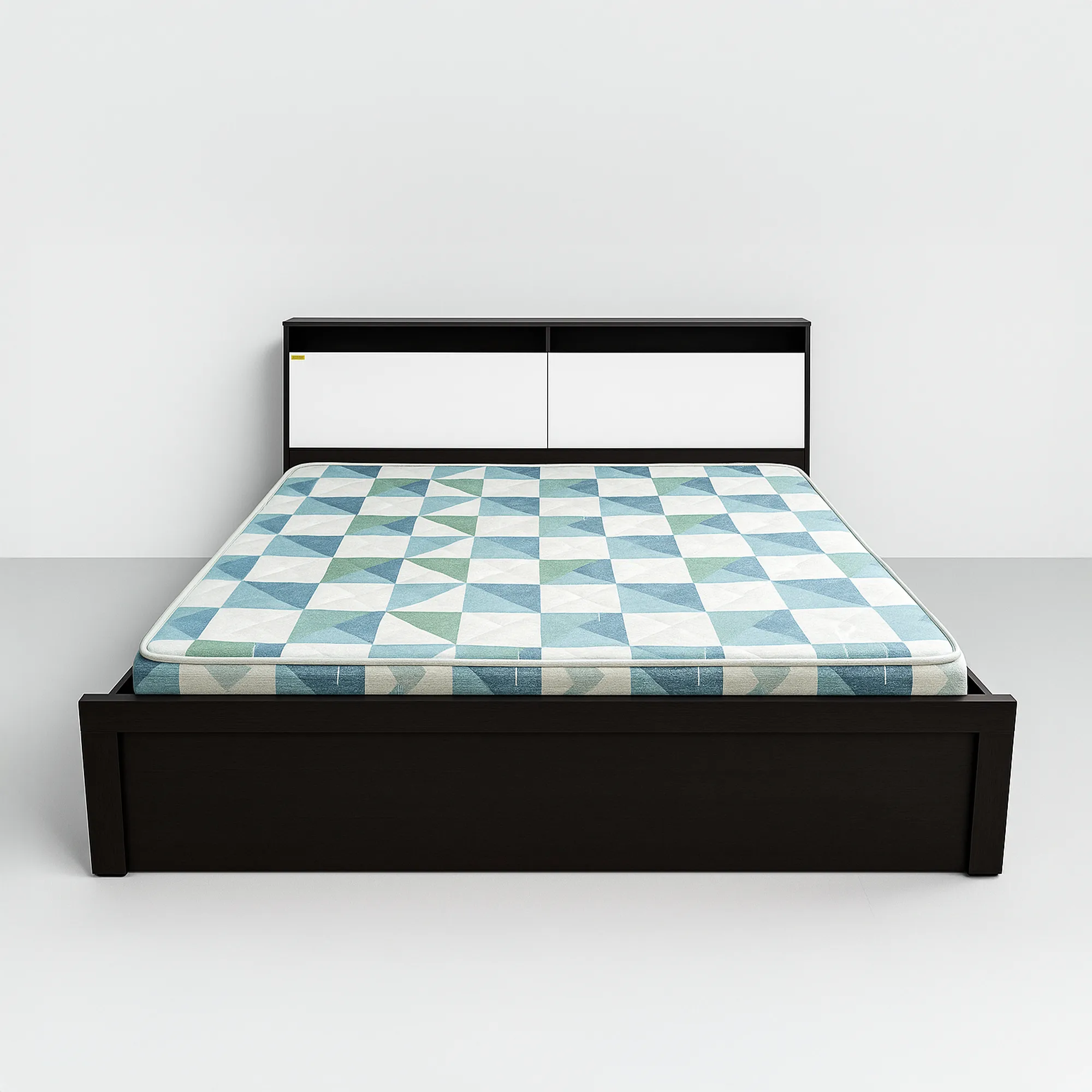 NoirPanel Black King Bed | Sai FurnTech