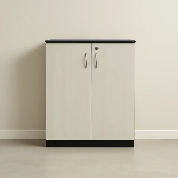 PearlLock Multipurpose Cabinet | Ivory Storage Cabinet