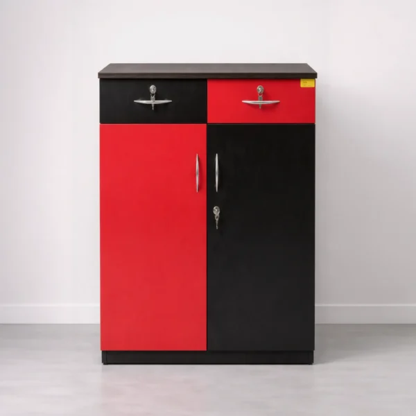 RubyNoir Multipurpose Cabinet with Storage | Sai FurnTech